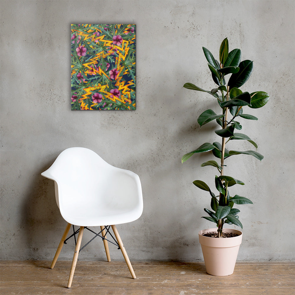 Lightning Plant Canvas 18