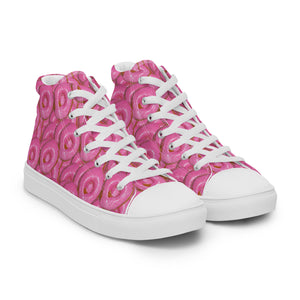 DONUTS! Men’s high top canvas shoes