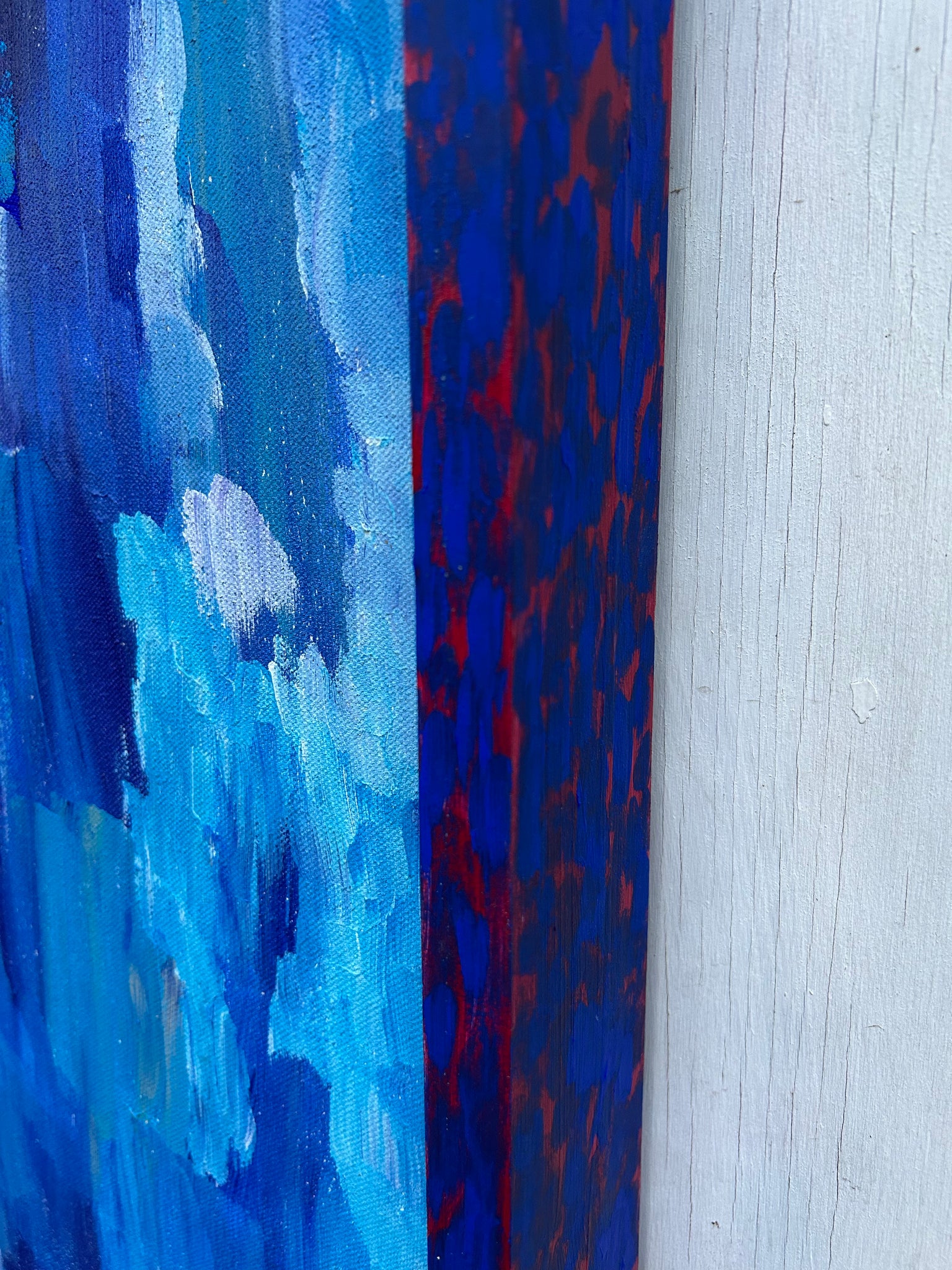 Blue (red and blue frame)