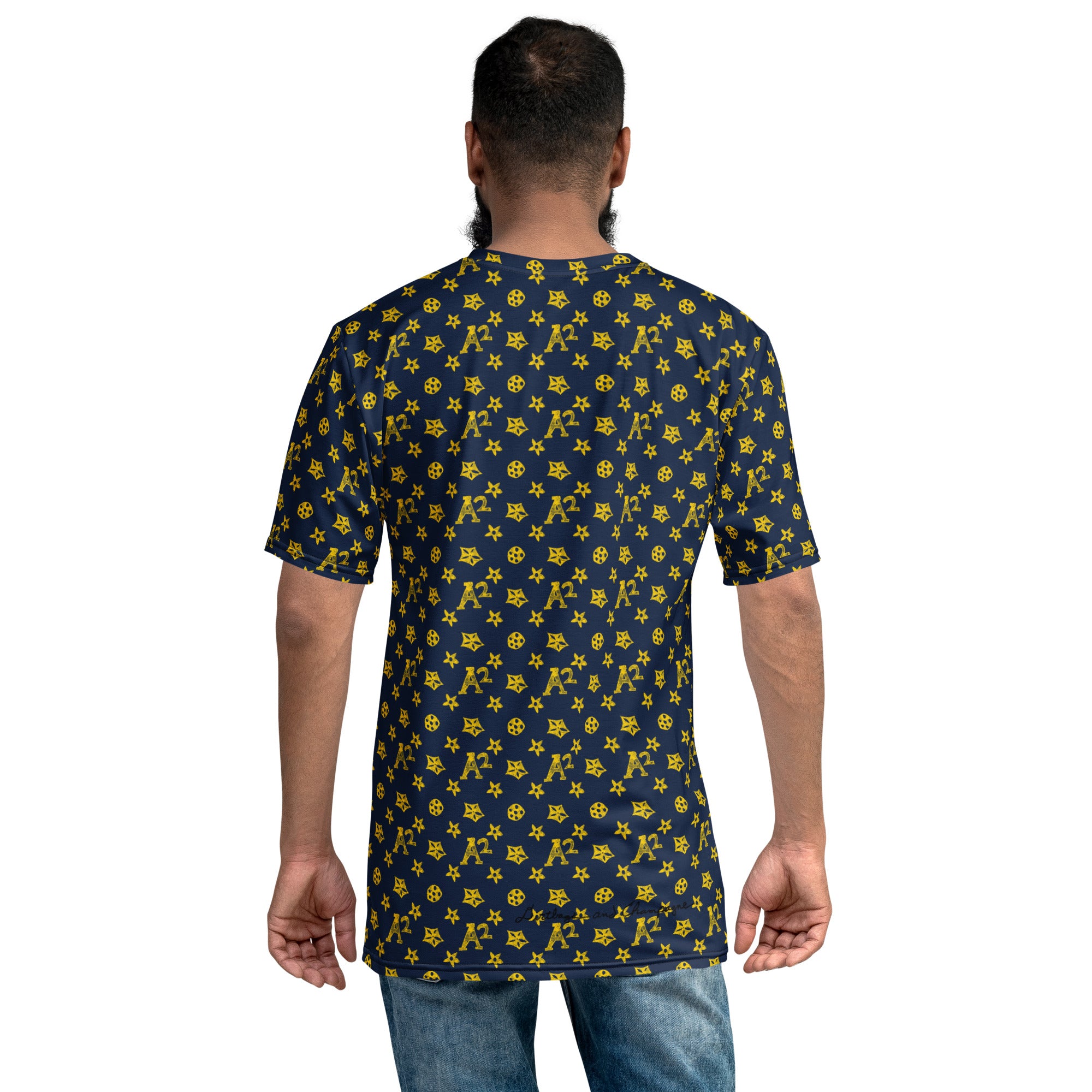 A2 fancy pattern Men's t-shirt