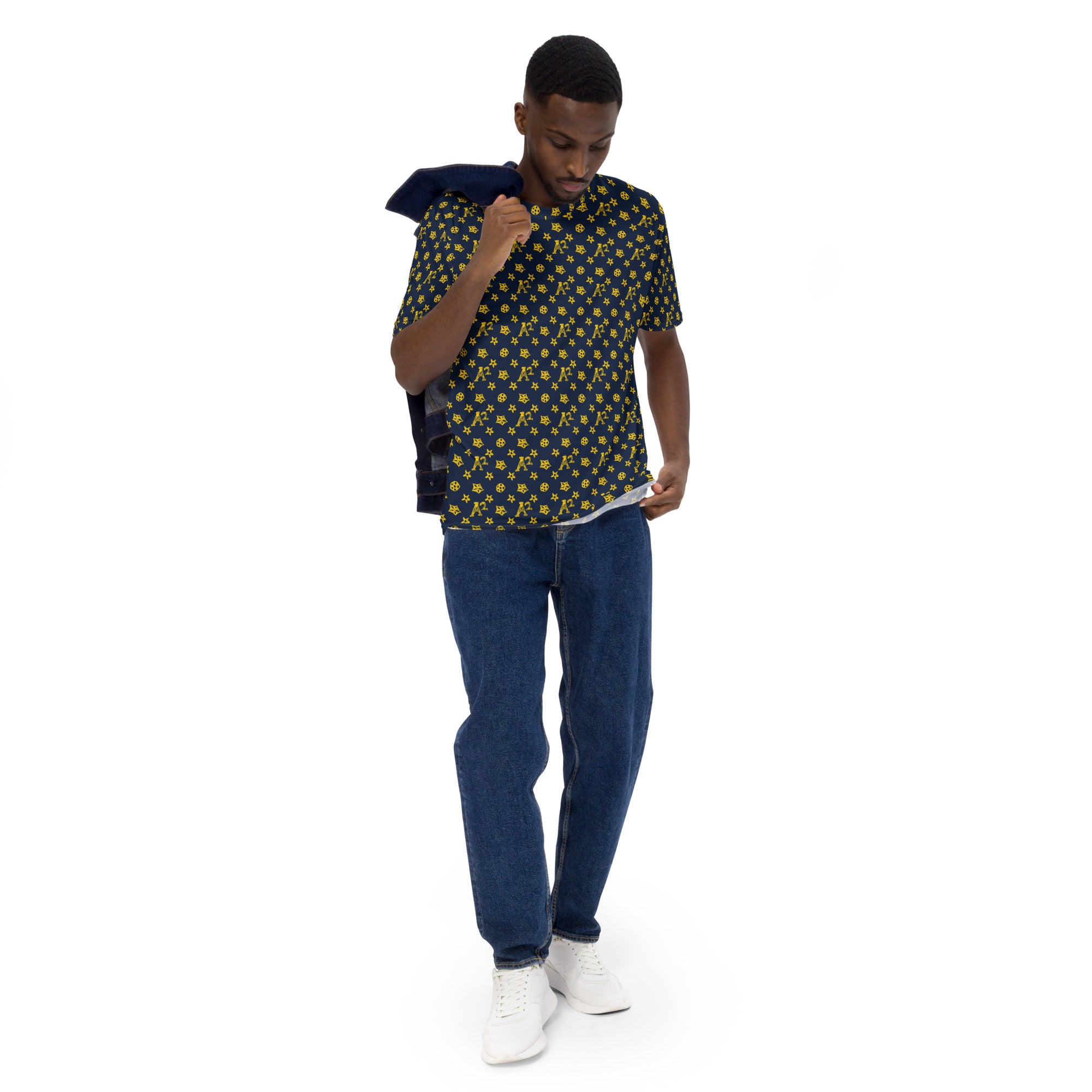 A2 fancy pattern Men's t-shirt