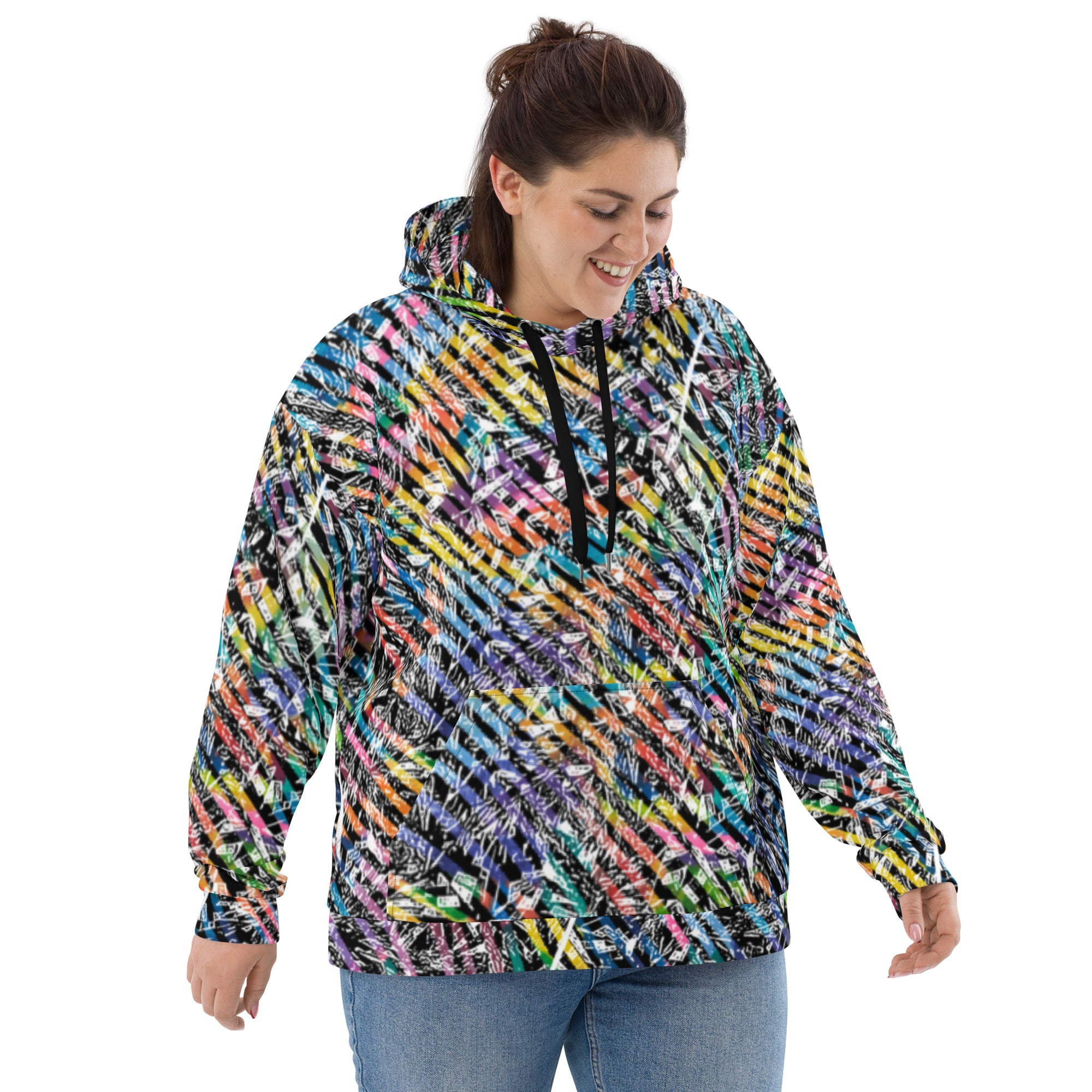 Rainbow diamond party Unisex Hoodie