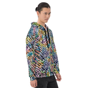 Rainbow diamond party Unisex Hoodie