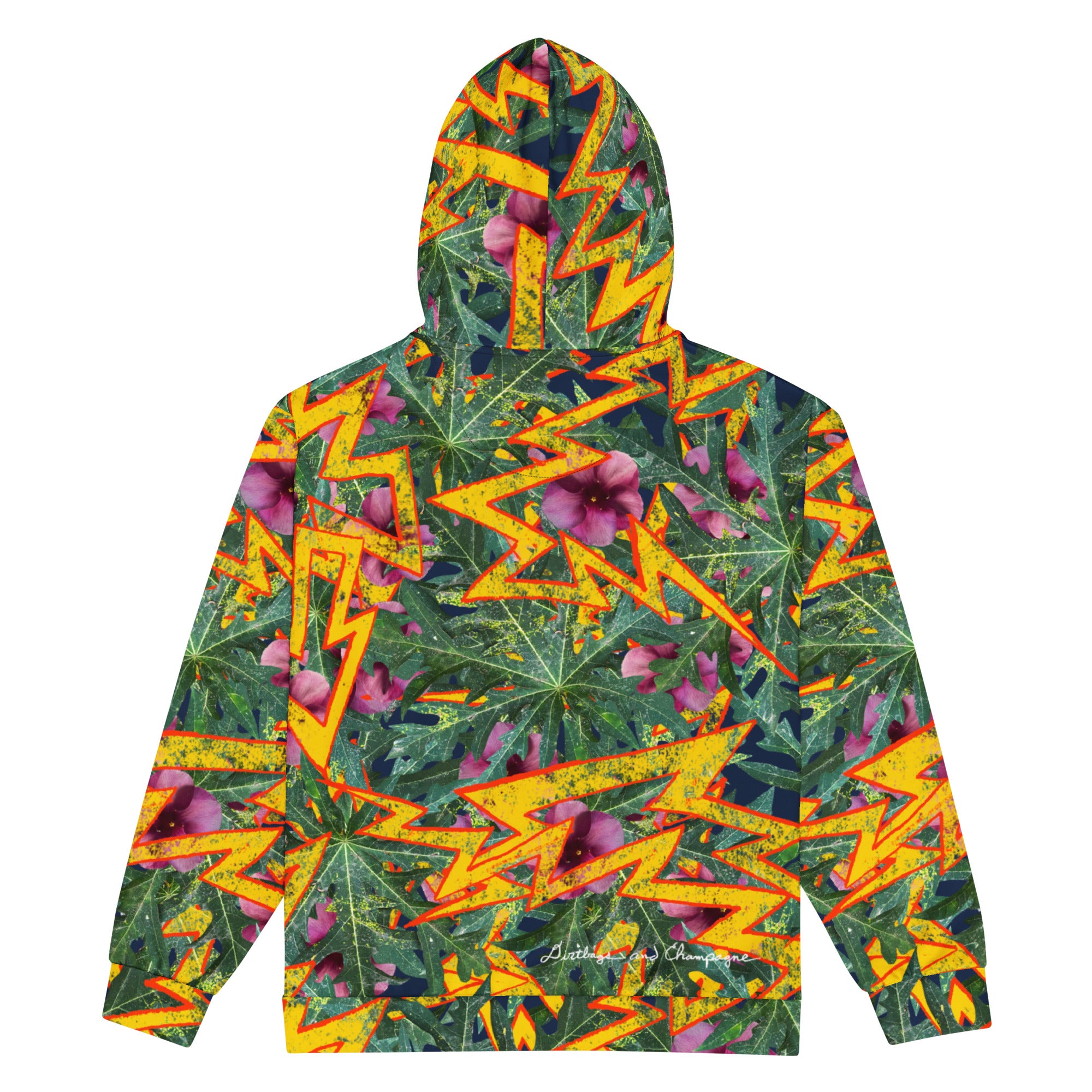 Lightning Plant Unisex recycled zip hoodie