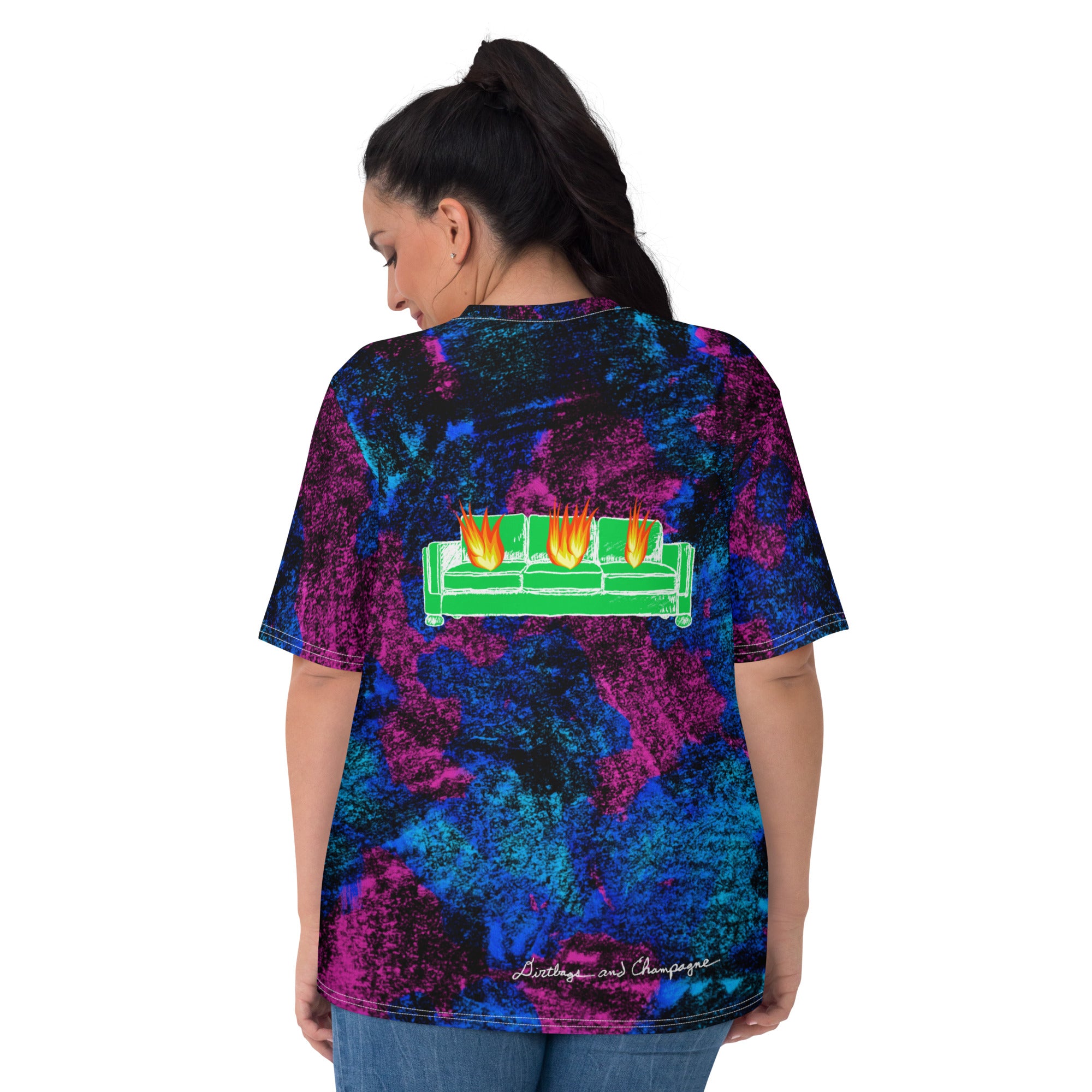 Radtastic couch fire Women's T-shirt