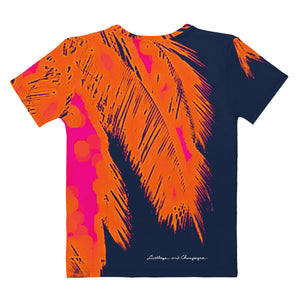 Neon Palm Women's T-shirt