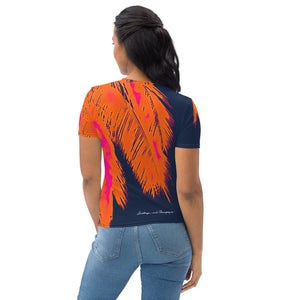 Neon Palm Women's T-shirt