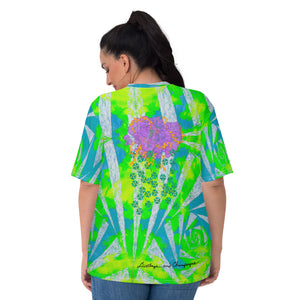 luck storm green spiral Women's T-shirt