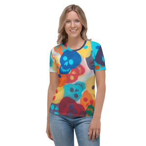 Rainbow skull Women's T-shirt