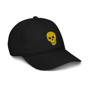 Yellow Skull Organic dad hat