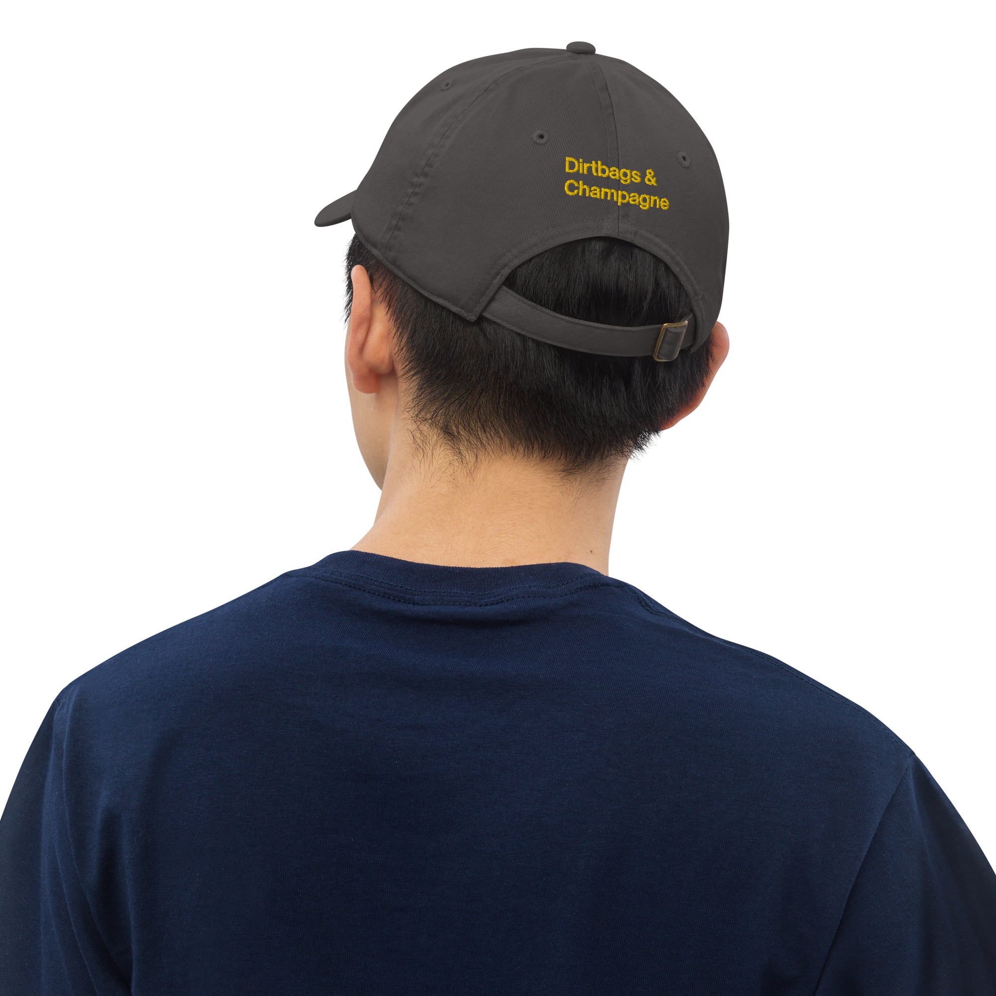 Yellow Skull Organic dad hat