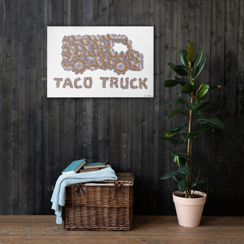 Taco Truck 3/4" Thickness canvas