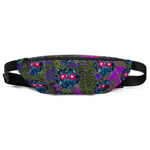 Flower Eyed Blue Tiger Fanny Pack