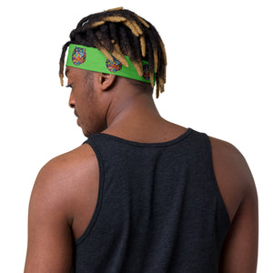 green six eyed tiger Headband