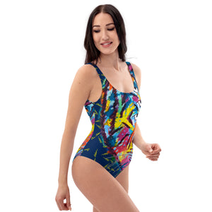 Ann Arbor Signature six eyed tiger One-Piece Swimsuit