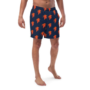 Neon Palm Men's swim trunks