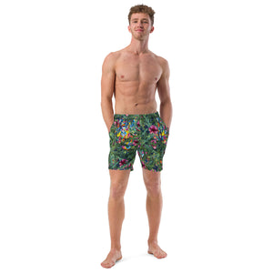 flora and fauna Men's swim trunks