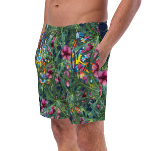 flora and fauna Men's swim trunks