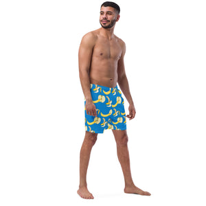Apples and Bananas Men's swim trunks