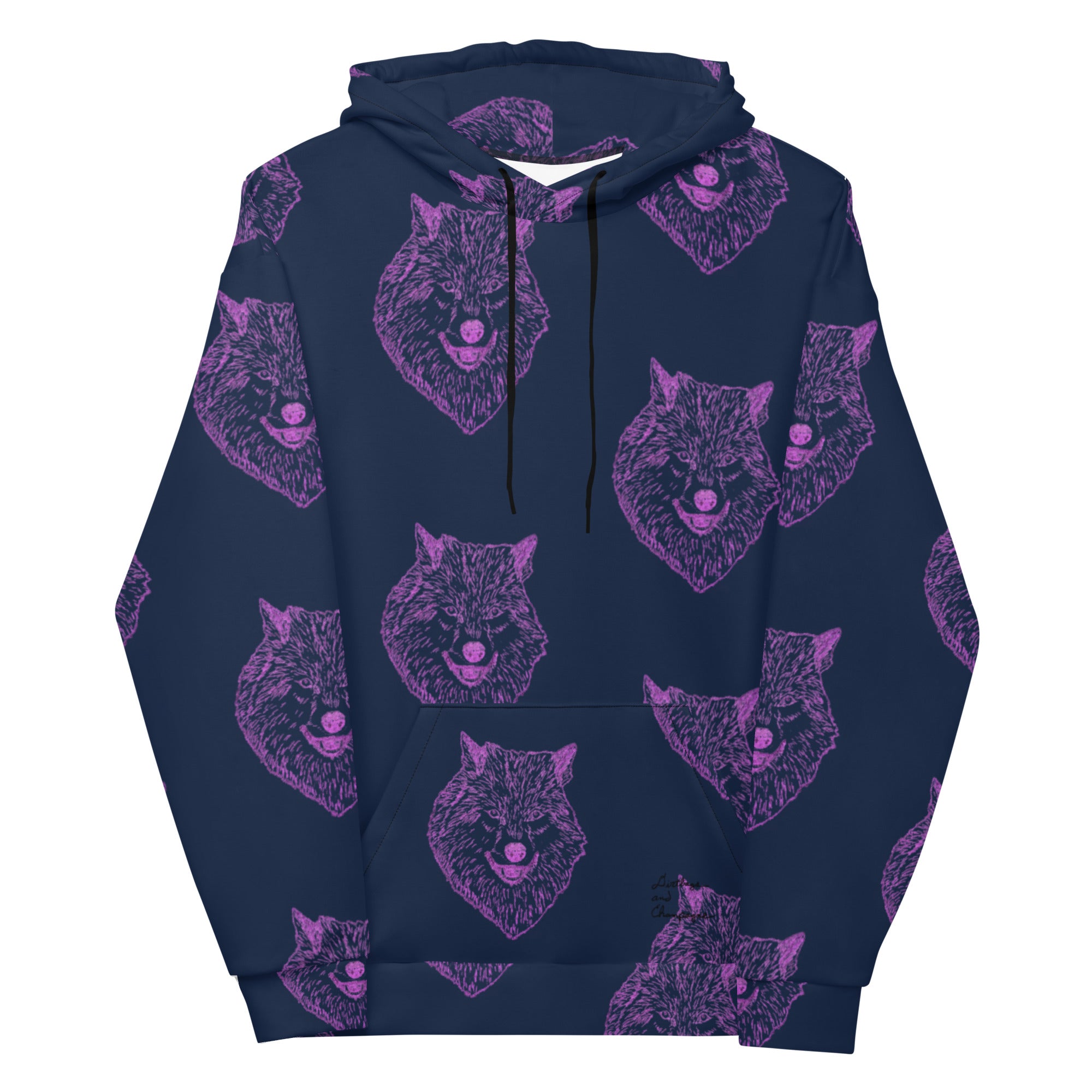 Lavender Wolves Unisex Hoodie