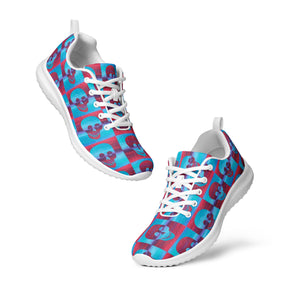 cerulean magenta skull Men’s athleticish shoes