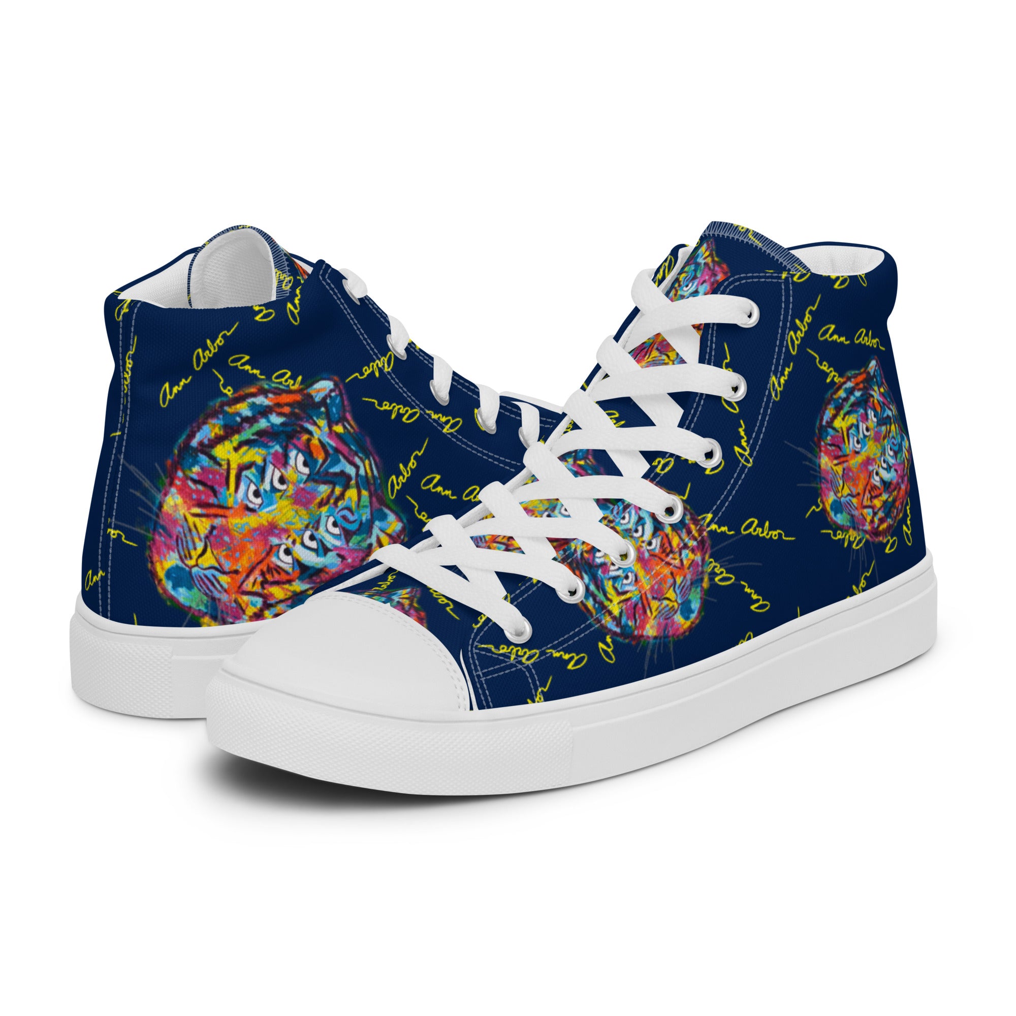 6 Eyed Tiger, Ann Arbor Signature, Men’s high top canvas shoes