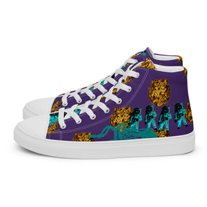 The Jeff Women’s high top canvas shoes