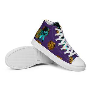 The Jeff Women’s high top canvas shoes