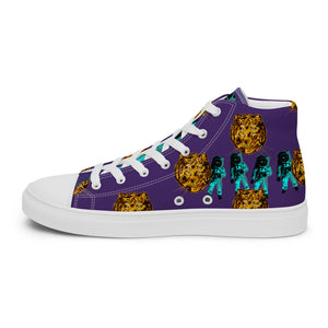 The Jeff Women’s high top canvas shoes